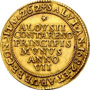 Italy 1 Osella Alvise Contarini 1682 ND VII X# 176 SALVS AN 1682 ET AB VRBE CONDITA 1262 ALOYSII CONTARENO PRINCIPIS MVNVS ANNO VII coin reverse Italy 1 Osella Alvise Contarini 1682 ND VII X# 176 SALVS AN 1682 ET AB VRBE CONDITA 1262 ALOYSII CONTARENO PRINCIPIS MVNVS ANNO VII coin reverse