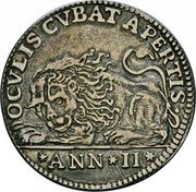 Italy 1 Osella Alvise Mocenigo II II (1701) GTS X# 209 OCVLIS CVBAT APERTIS coin reverse Italy 1 Osella Alvise Mocenigo II II (1701) GTS X# 209 OCVLIS CVBAT APERTIS coin reverse