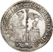 Italy 1 Osella (Alvise Mocenigo II) X# 222 S M V ALOYSIVS MOCENI DV coin obverse