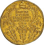Italy 1 Osella Carlo Ruzzini 1732//I X# 264 CAROLI RVZINI PRINCIPIS MVNVS AN. I coin reverse Italy 1 Osella Carlo Ruzzini 1732//I X# 264 CAROLI RVZINI PRINCIPIS MVNVS AN. I coin reverse