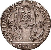Italy 1 Osella (Cock) X# 13 M ANTONIVS IVSTINIANVS G L C coin reverse
