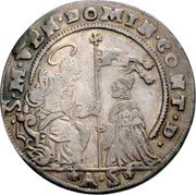 Italy 1 Osella (Domenico Contarini) X# 157 S M VEN DOMIN CONT D A S coin obverse