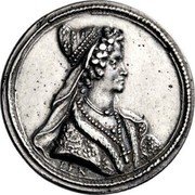 Italy 1 Osella (Elisabetta Querini)  coin obverse Italy 1 Osella (Elisabetta Querini)  coin obverse