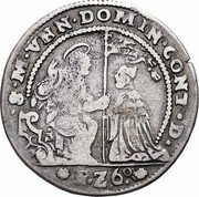 Italy 1 Osella (Figure of Justice) X# 164 PZ6 S M VEN DOMIN CONT D coin obverse Italy 1 Osella (Figure of Justice) X# 164 PZ6 S M VEN DOMIN CONT D coin obverse