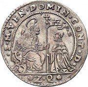 Italy 1 Osella (Figure of Justice) X# 159 S M VEN DOMIN CONT D ZQ coin obverse Italy 1 Osella (Figure of Justice) X# 159 S M VEN DOMIN CONT D ZQ coin obverse