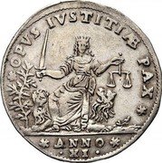 Italy 1 Osella (Figure of Justice) X# 159 ANNO XI OPVS IVSTITIÆ PAX coin reverse Italy 1 Osella (Figure of Justice) X# 159 ANNO XI OPVS IVSTITIÆ PAX coin reverse