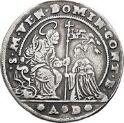 Italy 1 Osella (Figure of Justice With Sword) AD S M VEN DOMIN CONT D coin obverse Italy 1 Osella (Figure of Justice With Sword) AD S M VEN DOMIN CONT D coin obverse