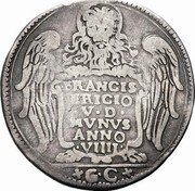 Italy 1 Osella (Francesco Erizzo) X# 128 FRANCIS ERICIO V D MVNVS ANNO VIIII GC coin obverse Italy 1 Osella (Francesco Erizzo) X# 128 FRANCIS ERICIO V D MVNVS ANNO VIIII GC coin obverse