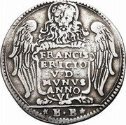 Italy 1 Osella (Francesco Erizzo) X# 125 FRANCIS ERICIO V D MVNVS ANNO VI B B coin obverse Italy 1 Osella (Francesco Erizzo) X# 125 FRANCIS ERICIO V D MVNVS ANNO VI B B coin obverse