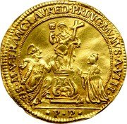 Italy 1 Osella Francesco Loredan 1759 PP MDCCLIX; VIII X# 316 S M V FRANC LAVRED PRINC MVNVS A. VIII. coin obverse Italy 1 Osella Francesco Loredan 1759 PP MDCCLIX; VIII X# 316 S M V FRANC LAVRED PRINC MVNVS A. VIII. coin obverse