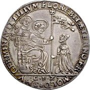 Italy 1 Osella Francesco Molin ND (1654) GBZ VIIIII S M V GERMINAVIT LILIVM FLOREBIT ÆTERNO FR MOL D G B Z coin obverse Italy 1 Osella Francesco Molin ND (1654) GBZ VIIIII S M V GERMINAVIT LILIVM FLOREBIT ÆTERNO FR MOL D G B Z coin obverse