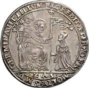 Italy 1 Osella Francesco Molin ND (1652) ZAS VII X# 141 S M V GERMINAVIT LILIVM FLOREBIT ÆTERNO FR MOL D coin obverse Italy 1 Osella Francesco Molin ND (1652) ZAS VII X# 141 S M V GERMINAVIT LILIVM FLOREBIT ÆTERNO FR MOL D coin obverse
