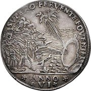 Italy 1 Osella Francesco Molin. Mirror ND (1651) ZAS VI SVPERO FERVENTE FOVENTE ANNO VI coin reverse Italy 1 Osella Francesco Molin. Mirror ND (1651) ZAS VI SVPERO FERVENTE FOVENTE ANNO VI coin reverse