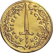 Italy 1 Osella (Francesco Morosini) X# 189 ICTV NON ABSTINET coin reverse Italy 1 Osella (Francesco Morosini) X# 189 ICTV NON ABSTINET coin reverse