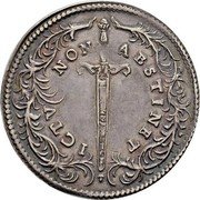 Italy 1 Osella Francesco Morosini ND (1689)  II X# 190 ICTV NON ABSTINET coin reverse Italy 1 Osella Francesco Morosini ND (1689)  II X# 190 ICTV NON ABSTINET coin reverse