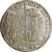 Italy 1 Osella (Giovanni Corner II) X# 224 S M V IOAN CORNELIO D L M coin obverse