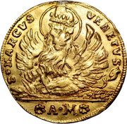 Italy 1 Osella (Giovanni Corner II) X# 241 S MARCVS VENETVS A M coin obverse