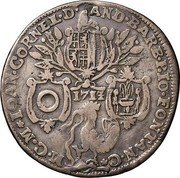 Italy 1 Osella (Giovanni Corner II) X# 27 M G M IOAN CORNEL D AND BARB P IO FONTAN C 1714 coin obverse Italy 1 Osella (Giovanni Corner II) X# 27 M G M IOAN CORNEL D AND BARB P IO FONTAN C 1714 coin obverse