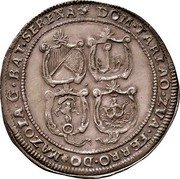 Italy 1 Osella (Giovanni Corner II) X# 28 DOM TARIAO ZVA FERRO DO MAZOLA G BAT SERENA coin reverse