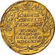 Italy 1 Osella (Giovanni Corner II. Venice State) IOANNIS CORNELII PRINCIPIS MVNVS ANNO VI SAL ANNO MDCCXIV coin reverse Italy 1 Osella (Giovanni Corner II. Venice State) IOANNIS CORNELII PRINCIPIS MVNVS ANNO VI SAL ANNO MDCCXIV coin reverse