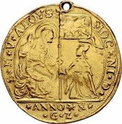 Italy 1 Osella Sebastiano Mocenigo 1731 GZ X# 262 S M V ALOYS MOCENI D ANNO X G Z coin obverse Italy 1 Osella Sebastiano Mocenigo 1731 GZ X# 262 S M V ALOYS MOCENI D ANNO X G Z coin obverse