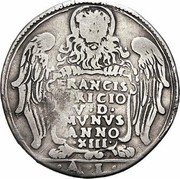 Italy 1 Osella Venice. Palm Tree ND (1643) X# 132 FRANCIS ERICIO V D MVNVS ANNO XIII A I coin obverse Italy 1 Osella Venice. Palm Tree ND (1643) X# 132 FRANCIS ERICIO V D MVNVS ANNO XIII A I coin obverse