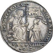 Italy 1 Osella (Sebastiano Mocenigo) X# 261 S M V ALOYS MOCENI D AN VIIII GZ coin obverse