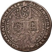 Italy 1 Osella (Sebastiano Mocenigo) X# 38 COMVNITAT MVRIANI ALOY MOC D V MVNVS MAR MOLIN P Z FONTANEL O coin obverse Italy 1 Osella (Sebastiano Mocenigo) X# 38 COMVNITAT MVRIANI ALOY MOC D V MVNVS MAR MOLIN P Z FONTANEL O coin obverse