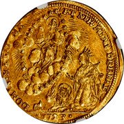 Italy 1 Osella Alvise Mocenigo III 1723 X# 246 DOMIN REGIT ME ET NIH MIHI DEERIT 1723 coin reverse Italy 1 Osella Alvise Mocenigo III 1723 X# 246 DOMIN REGIT ME ET NIH MIHI DEERIT 1723 coin reverse