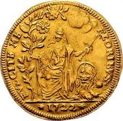 Italy 1 Osella (Sebastiano Mocenigo) X# 244 FVLCITE ME FLORIBVS 1722 coin reverse Italy 1 Osella (Sebastiano Mocenigo) X# 244 FVLCITE ME FLORIBVS 1722 coin reverse
