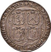 Italy 1 Osella (Silvestro Valier) X# 21 SIM NICHETTO ANT TARLADO ANT RAVANEL D ZIM coin reverse Italy 1 Osella (Silvestro Valier) X# 21 SIM NICHETTO ANT TARLADO ANT RAVANEL D ZIM coin reverse