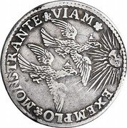 Italy 1 Osella Silvestro Valier ND (1695)  II X# 200 EXEMPLO MONSTRANTE VIAM coin reverse Italy 1 Osella Silvestro Valier ND (1695)  II X# 200 EXEMPLO MONSTRANTE VIAM coin reverse