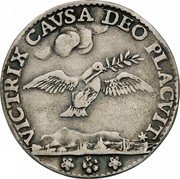 Italy 1 Osella Silvestro Valier ND (1699)  VI X# 206 VICTRIX CAVSA DEO PLACVIT coin reverse Italy 1 Osella Silvestro Valier ND (1699)  VI X# 206 VICTRIX CAVSA DEO PLACVIT coin reverse