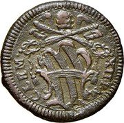 Italy 1 Quattrino (Clement XII St. Paul - standing) CLEM XII P M coin obverse Italy 1 Quattrino (Clement XII St. Paul - standing) CLEM XII P M coin obverse