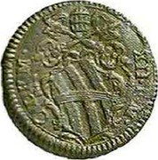 Italy 1 Quattrino Clement XII St. Peter Standing ND (1730-1740)  CLEM XII P M coin obverse Italy 1 Quattrino Clement XII St. Peter Standing ND (1730-1740)  CLEM XII P M coin obverse