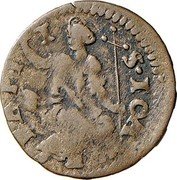 Italy 1 Quattrino Ferdinando II 2nd Type ND (1621-1670)  S IOANNE BAPTIST coin reverse Italy 1 Quattrino Ferdinando II 2nd Type ND (1621-1670)  S IOANNE BAPTIST coin reverse