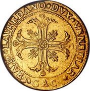Italy 1 Scudo (Francesco Loredan Off-metal Pattern Strike) KM# Pn151 FRANC LAVREDANO DVX VENETIAR CAC coin obverse Italy 1 Scudo (Francesco Loredan Off-metal Pattern Strike) KM# Pn151 FRANC LAVREDANO DVX VENETIAR CAC coin obverse