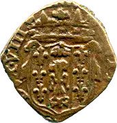 Italy 1 Sesino Francesco Farnese ND (1694-1727)   coin obverse