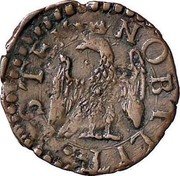 Italy 1 Sesino (Francesco I d'Este. Modena) NOBILIT ESTEN coin reverse Italy 1 Sesino (Francesco I d'Este. Modena) NOBILIT ESTEN coin reverse