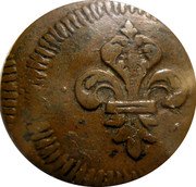 Italy 1 Sesino (Louis XIV)  coin obverse Italy 1 Sesino (Louis XIV)  coin obverse