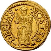 Italy 1 Soldo (Giovanni Corner II Pattern Strike) KM# Pn74 DEFENS NOSTER coin reverse Italy 1 Soldo (Giovanni Corner II Pattern Strike) KM# Pn74 DEFENS NOSTER coin reverse