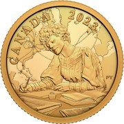 Canada 100 Dollars (Kathleen Blake Coleman) CANADA 2023 PY coin reverse