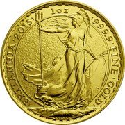 UK 100 Pounds (Britannia. Textured Fields) BRITANNIA 2015 1 OZ 999.9 FINE GOLD NATHAN coin reverse UK 100 Pounds (Britannia. Textured Fields) BRITANNIA 2015 1 OZ 999.9 FINE GOLD NATHAN coin reverse