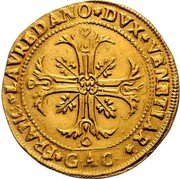 Italy 11 Zecchini (Francesco Morosini. Lion of St. Mark) FRAN MAVROCENVS DVX VENET G A G coin obverse Italy 11 Zecchini (Francesco Morosini. Lion of St. Mark) FRAN MAVROCENVS DVX VENET G A G coin obverse