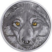 Canada 15 Dollars (In The Eyes Of The Wolf) KM# 2400 coin reverse Canada 15 Dollars (In The Eyes Of The Wolf) KM# 2400 coin reverse