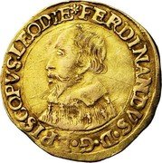 Belgium 1Florin (Ferdinand of Bavaria Bust) KM# 46 FERDINANDVS D G EPISCOPVS LEODIE coin obverse Belgium 1Florin (Ferdinand of Bavaria Bust) KM# 46 FERDINANDVS D G EPISCOPVS LEODIE coin obverse
