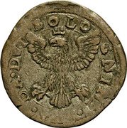 Italy 2 Bolognini (Francesco I d'Este. Modena) DA DVE BOLOGNINI coin reverse Italy 2 Bolognini (Francesco I d'Este. Modena) DA DVE BOLOGNINI coin reverse