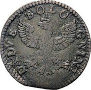 Italy 2 Bolognini (Modena. Francesco I d'Este) DA DVE BOLO GNINI coin reverse Italy 2 Bolognini (Modena. Francesco I d'Este) DA DVE BOLO GNINI coin reverse