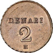 Italy 2 Denari (Napoleon Bonaparte) KM# Pn2 DENARI 2 M coin reverse Italy 2 Denari (Napoleon Bonaparte) KM# Pn2 DENARI 2 M coin reverse