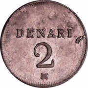 Italy 2 Denari Napoleon Bonaparte Pattern 1803 M DENARI 2 M coin reverse